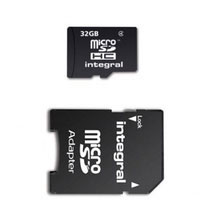 Integral 32GB microSDHC (INMSDH32G4V2)